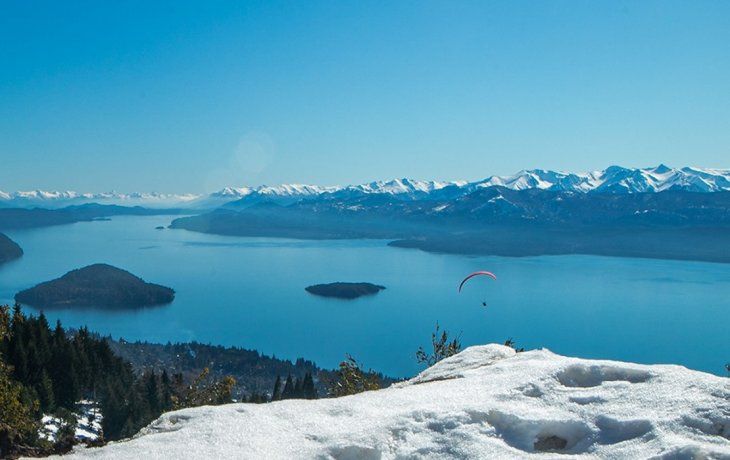 Bariloche, ciudad emblemática de la Patagonia, la región con el más alto índice de calidad de vida, según el CONICET.
