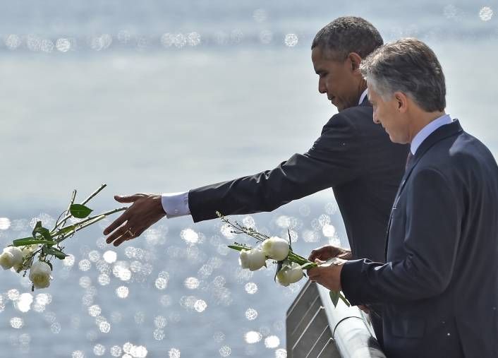 Obama, a los familiares de los desaparecidos: Ustedes harán que se cumpla el Nunca más (foto 1)