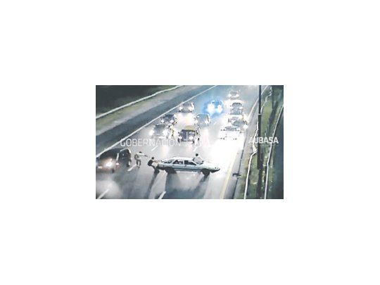 Violencia en la autopista