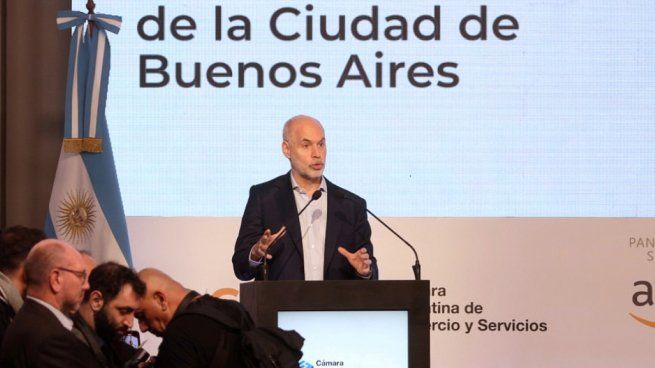 Horacio Rodríguez Larreta en el Consejo de las Américas.&nbsp;