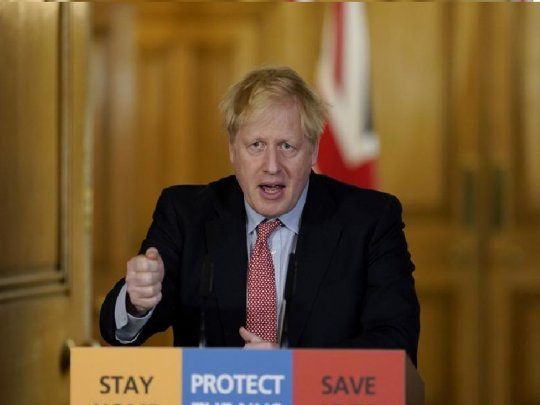 Boris Johnson estuvo internado una semana por complicaciones por coronavirus.