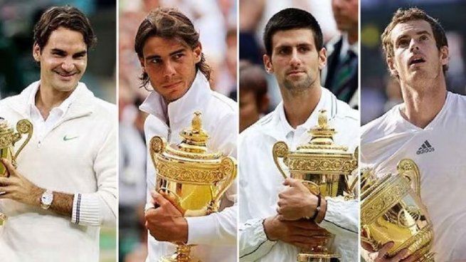 Campeones en Wimbledon.