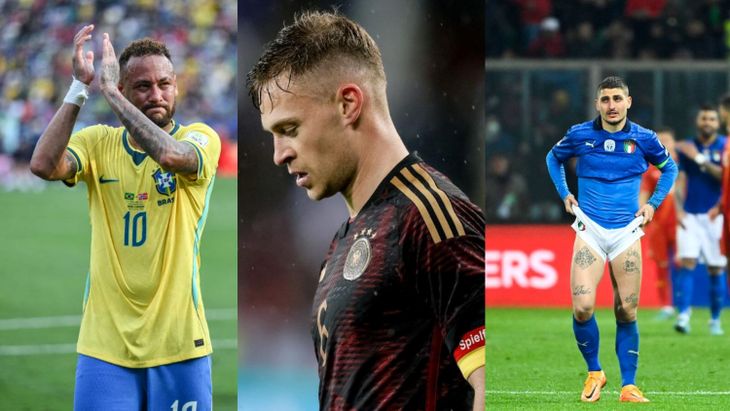 Brasil, Alemania e Italia, las no potencias en el Mundial 2026.