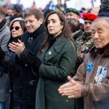El gobernador Gustavo Melella y la vicepresidenta VIctoria Villarruel, juntos el año pasado. El gobernador Gustavo Melella y la vicepresidenta VIctoria Villarruel, juntos el año pasado.