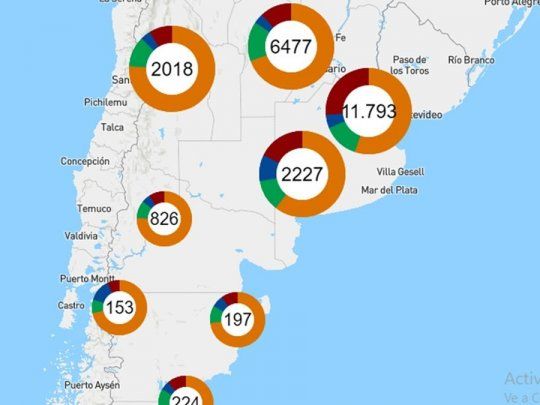 El mapeo identificó 22.980 establecimientos educativos.