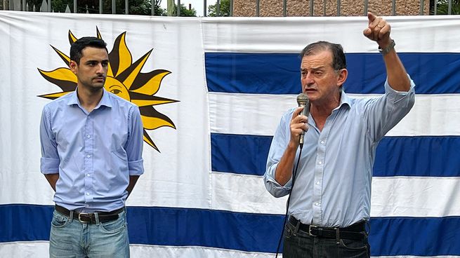 El precandidato Guido Manini Ríos señaló que Cabildo Abierto es la tercera opción para Uruguay.