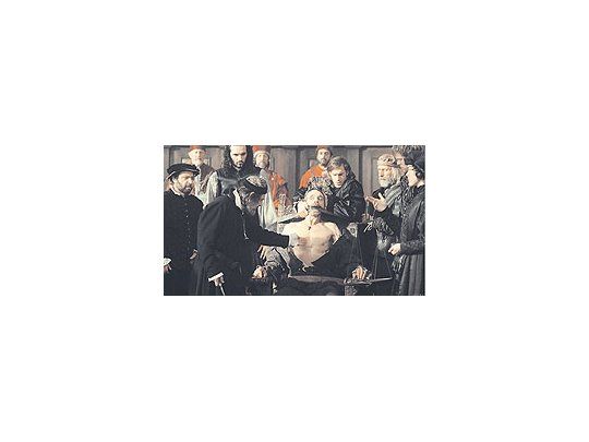 En busca de la «libra de carne»: Al Pacino, Jeremy Irons y Joseph Fiennes en la versiónde Michael Radford de «El mercader de Venecia» de William Shakespeare.