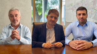 Chabay Ruiz, Parnas y Pérez Carletti, el tridente de Derpierta Santiago.