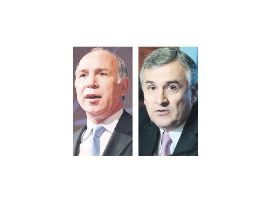 Ricardo Lorenzetti y Gerardo Morales