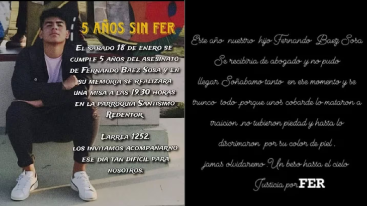 Estas fueron las últimas publicaciones de la madre de Fernando Báez Sosa en su Instagram. Estas fueron las últimas publicaciones de la madre de Fernando Báez Sosa en su Instagram.