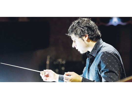 baldini. El director y compositor marplatense en un ensayo.