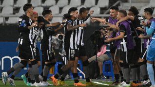 Festejo. Botafogo eliminó a Patronato de la Copa Sudamericana.