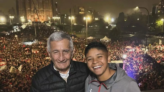 Juan Ramón Verón está de novio.