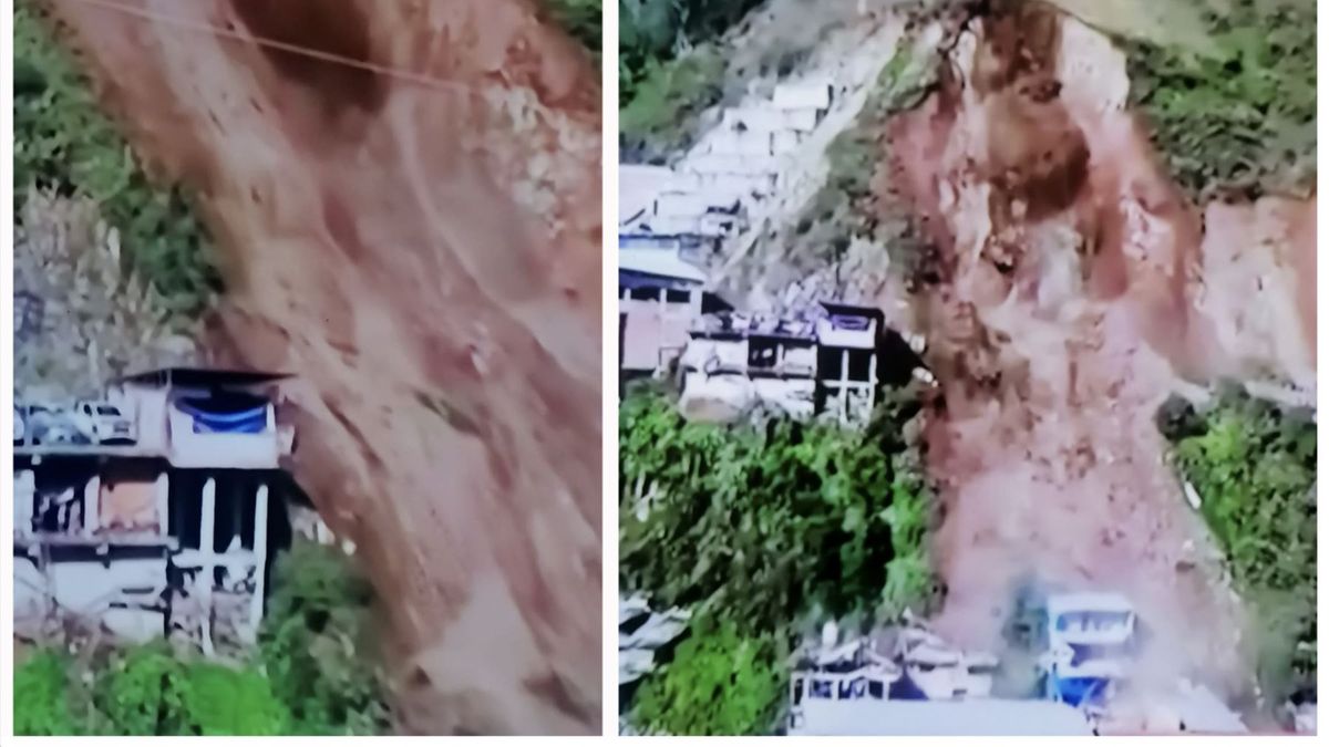 An avalanche buried some 80 houses in Peru: there are missing