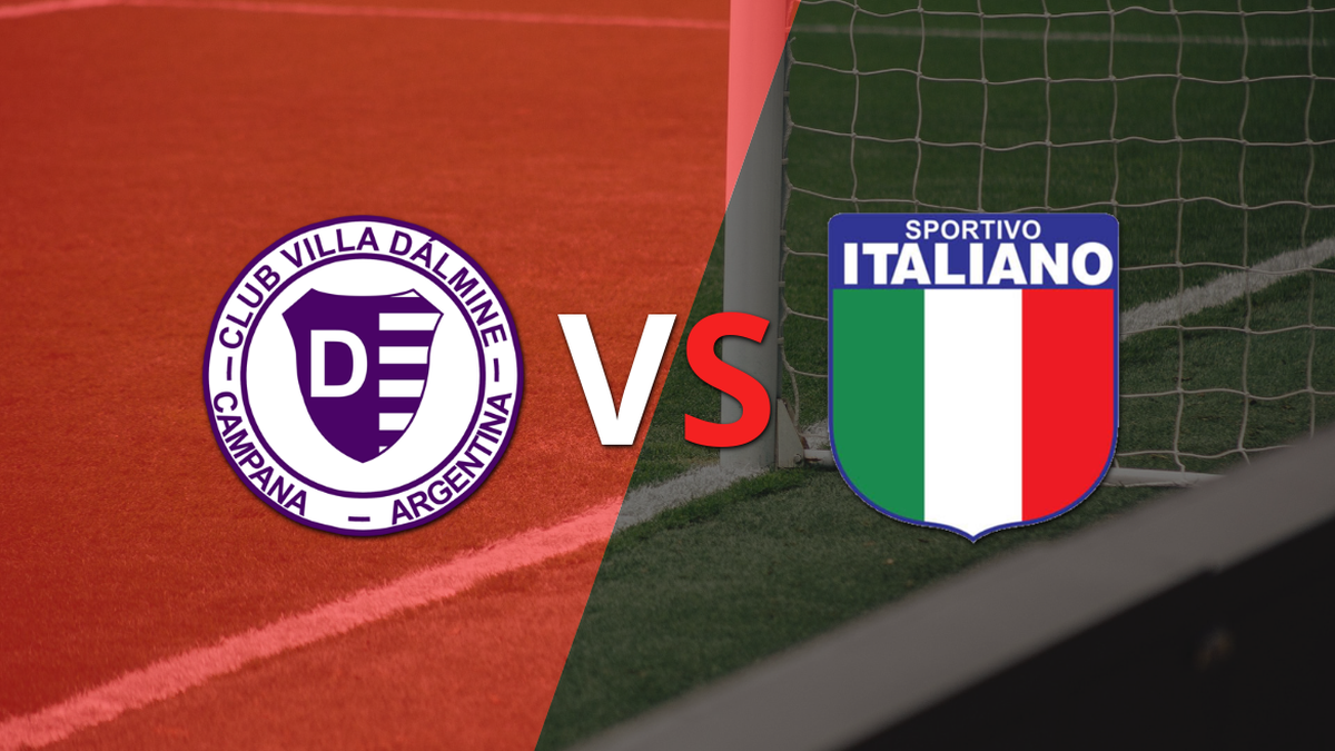 Villa Dálmine celebrated a 2-0 victory over Sp. Italiano