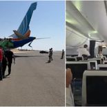 El vuelo FZ 1073 viajaba desde Dubái hacia Tel Aviv con 174 personas a bordo.