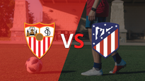 sevilla arranca la etapa complementaria con ventaja frente a atletico de madrid
