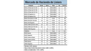 Escaso ingreso de animales a Liniers