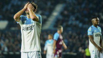 Decepción. Racing no pudo superar a Arsenal en Avellaneda y pierde terreno en la Liga Profesional.