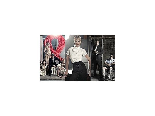 Julieta Prandi, Mariana Fabbiani y Martín Palermo, en el calendario del INADI.