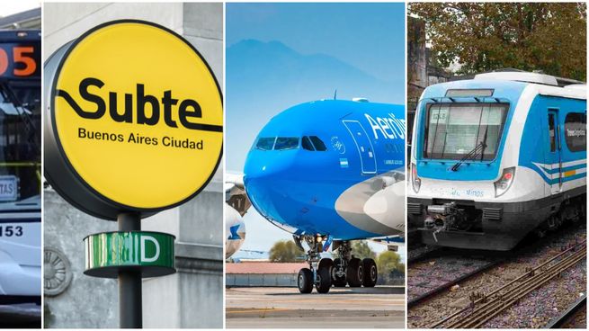 Este miércoles habrá paro total de trenes, aviones, camiones, barcos y la actividad portuaria. Tal vez también adhieran algunas líneas de colectivo.