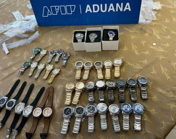 Aduana frenó un contrabando de relojes valuados en $1.500.000 en Iguazú