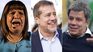 La ministra de Seguridad, Patricia Bullrich, el senador Mariano Recalde y el diputado Facundo Manes. 