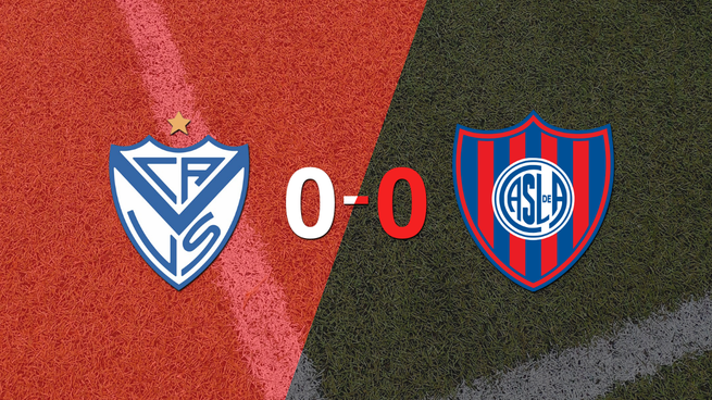 Vélez y San Lorenzo no se sacaron ventaja y terminaron sin goles