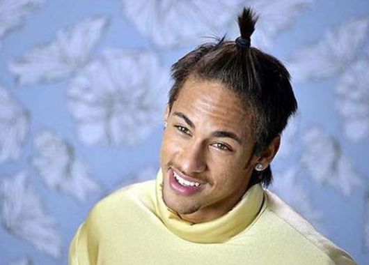 Neymar se disfrazó para una publicidad de helados.