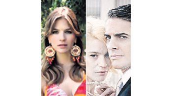 Marcela Kloosterboer en «Herederos». A la der., Pablo Echarri y Leticia Bredice en «El elegido».