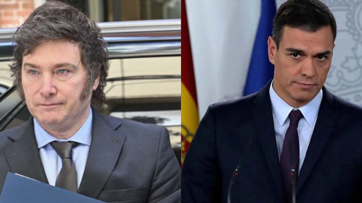 Pedro Sánchez repudió la visita de Javier Milei a España: Representamos  todo lo que odia