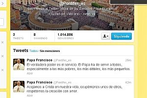 El tuit del Papa.