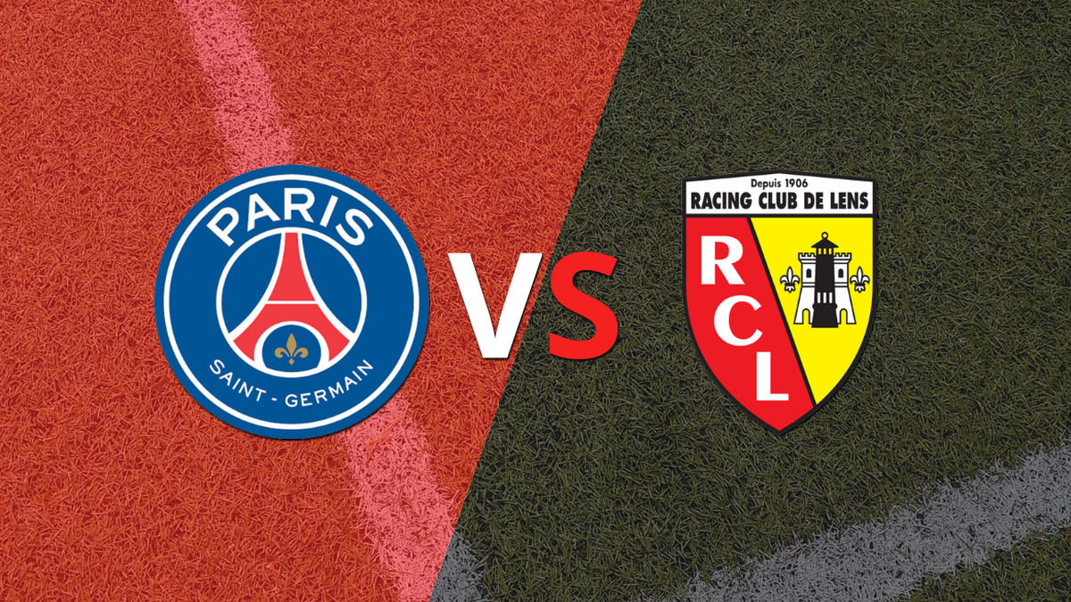 Initial whistle for the duel between PSG and Lens