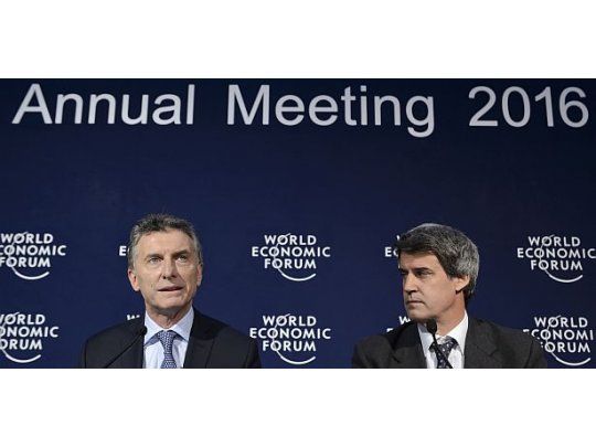 Mauricio Macri y Alfonso Prat Gay.