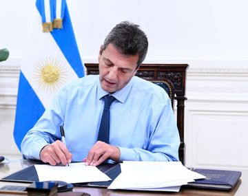Sergio Massa, ministro de Economía. 