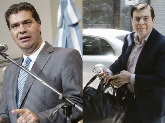 El chaqueño Jorge Capitanich y el santiagueño Gerardo Zamora, dos de los asistentes a la cumbre de este viernes en Chaco.