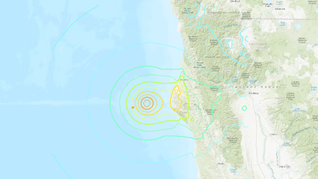 Levanta el alerta de tsunami por un sismo de magnitud 7 al norte de California.