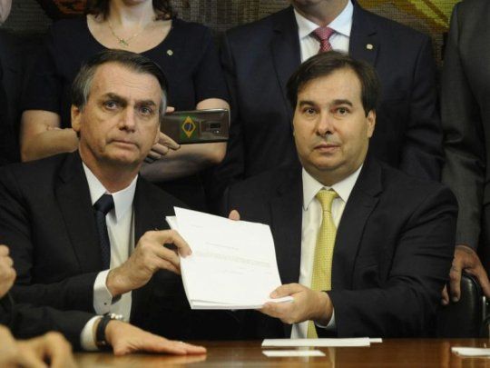 El mandatario de Brasil, Jair Bolsonaro, presentó la reforma ante el Congreso.&nbsp;
