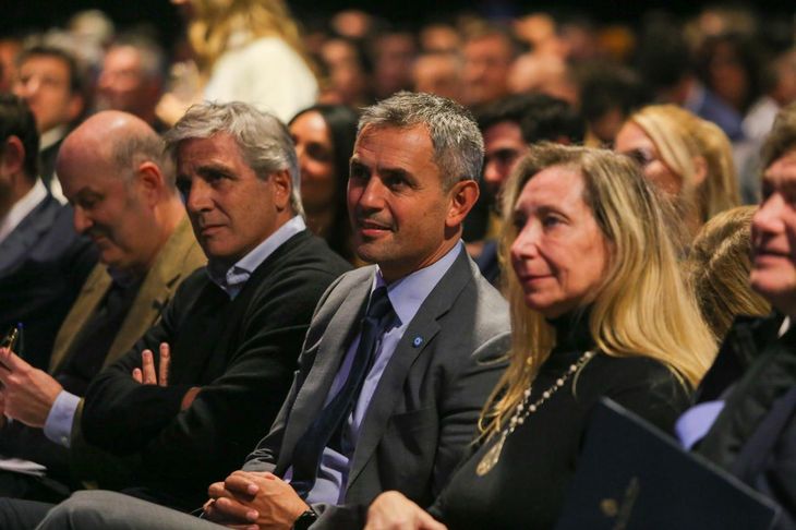 Karina Milei y Martín Menem, presidente y vice de LLA a nivel nacional.