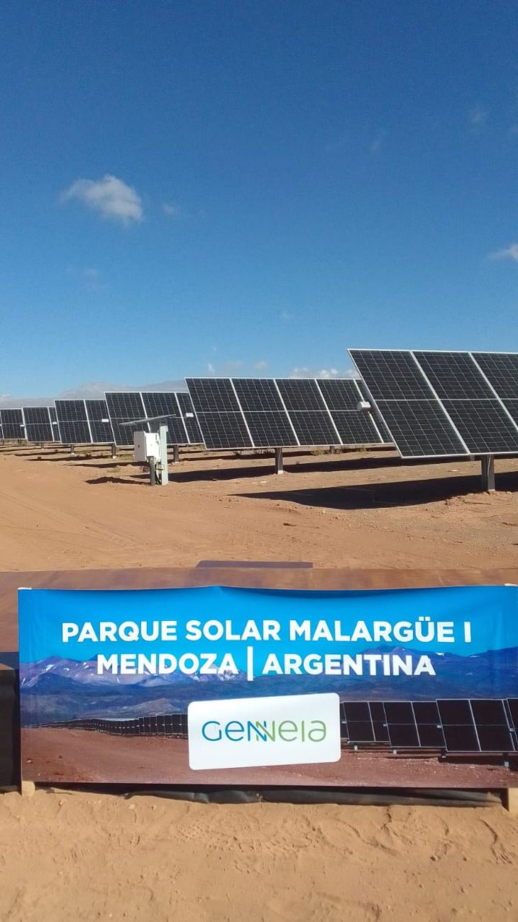 El nuevo parque solar fue construido en un terreno de 312 hectáreas.