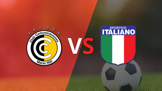 Sp. Italiano y Comunicaciones empatan 1-1 y se van al descanso
