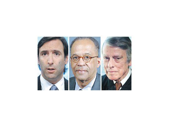 Hernán Lorenzino, Daniel Parker, Thomas Griesa