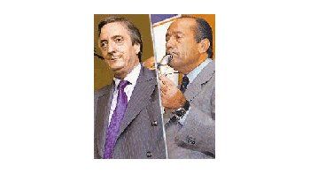 ámbito.com | Intensa la campaña, cada día más: ayer Adolfo Rodríguez Saá expuso sus planes ante empresarios en un desayuno en IDEA en Capital Federal; a la misma hora, Néstor Kirchner también exponía proyectos en la Fundación Mediterránea de Córdoba.