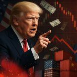 Trump y Xi Jinping. Otro capítulo de la beligerancia comercial. Wall Street acusó el golpe. Trump y Xi Jinping. Otro capítulo de la beligerancia comercial. Wall Street acusó el golpe.