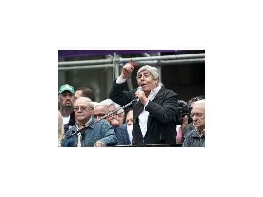 Hugo Moyano.