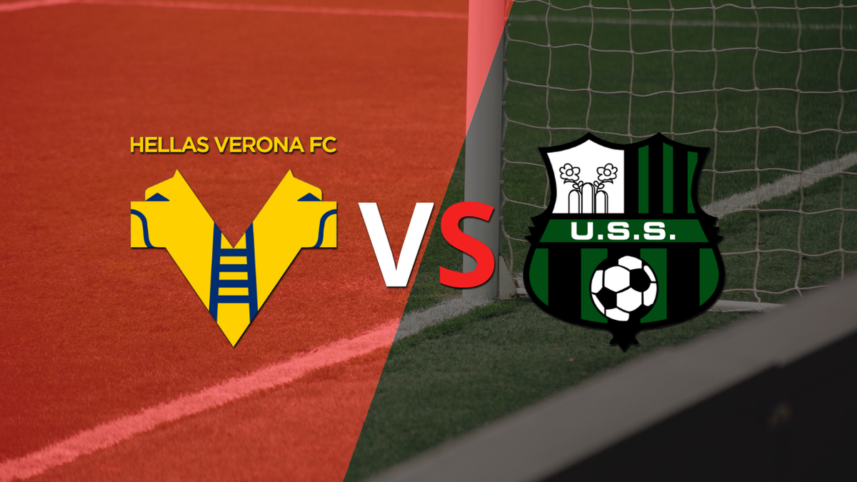 The second half starts without goals between Hellas Verona and Sassuolo