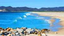 Playa Bamba, en el itsmo de Oaxaca.