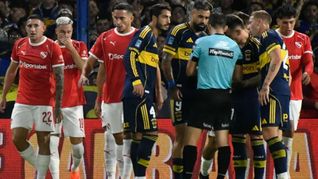 Boca e Independiente empataron 1-1. Boca e Independiente empataron 1-1.