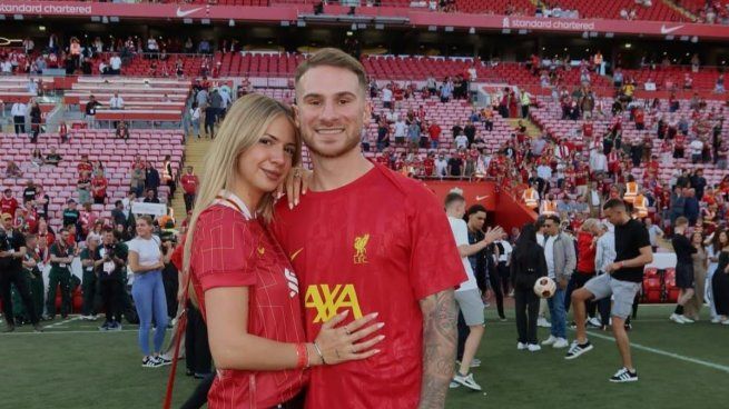 Alexis Mac Allister announced that he will be a father with Ailén Cova: what did Cami Mayán
