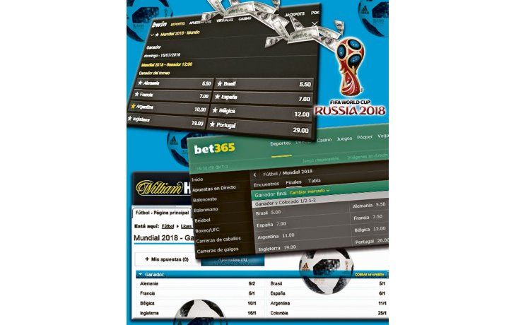 Efecto 6 a 1: cae en apuestas la Argentina para el Mundial